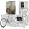 Techsuit - Carbon Shield Pro - Motorola Edge 50 - White Transparent