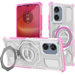 Techsuit - Carbon Shield Pro - Motorola Edge 50 Fusion - Pink Transparent