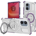 Techsuit - Carbon Shield Pro - Motorola Edge 50 Fusion - Purple Transparent