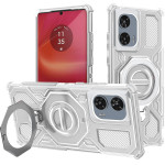 Techsuit - Carbon Shield Pro - Motorola Edge 50 Fusion - White Transparent