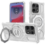 Techsuit - Carbon Shield Pro - Motorola Edge 50 Pro - White Transparent