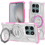 Techsuit - Carbon Shield Pro - Motorola Edge 60 / Edge 60 Fusion - Pink Transparent