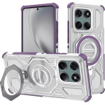 Techsuit - Carbon Shield Pro - Motorola Edge 60 / Edge 60 Fusion - Purple Transparent
