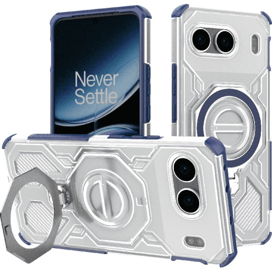 Techsuit - Carbon Shield Pro - Oneplus Nord 4 - Blue Transparent