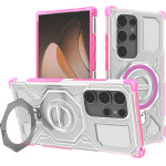 Techsuit - Carbon Shield Pro - Samsung Galaxy S24 Ultra - Pink Transparent