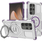 Techsuit - Carbon Shield Pro - Samsung Galaxy S24 Ultra - Purple Transparent