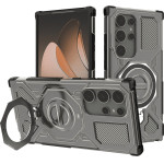 Techsuit - Carbon Shield Pro - Samsung Galaxy S24 Ultra - Smoke Black