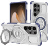 Techsuit - Carbon Shield Pro - Samsung Galaxy S25 Ultra - Blue Transparent