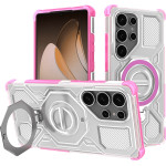 Techsuit - Carbon Shield Pro - Samsung Galaxy S25 Ultra - Pink Transparent