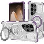 Techsuit - Carbon Shield Pro - Samsung Galaxy S25 Ultra - Purple Transparent