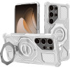 Techsuit - Carbon Shield Pro - Samsung Galaxy S25 Ultra - White Transparent