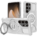 Techsuit - Carbon Shield Pro - Samsung Galaxy S25 Ultra - White Transparent