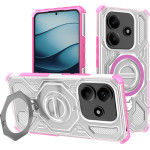 Techsuit - Carbon Shield Pro - Xiaomi Redmi Note 14 5G - Pink Transparent