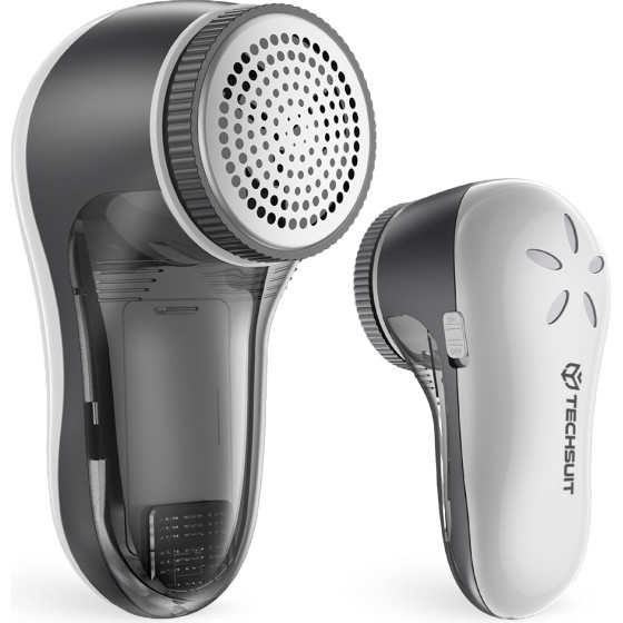 Techsuit - Clothing Lint Remover Flufix (ACS1) - 9000 Revolutions Per Minute, ABS, Stainless Steel - Grey