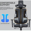 Armaggeddon Vegan Leather Ergonomic Back Gaming Chair Exo Iii Honey Bourbon - (EXO-III-HB)