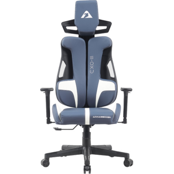 Armaggeddon Vegan Leather Ergonomic Back Gaming Chair Exo Iii Nautical - (EXO-III-N)