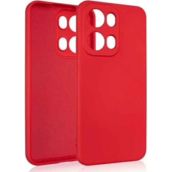 Beline Case Silicone For Oppo Reno 13 Pro red