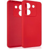 Beline Case Silicone For Poco M7 Pro red