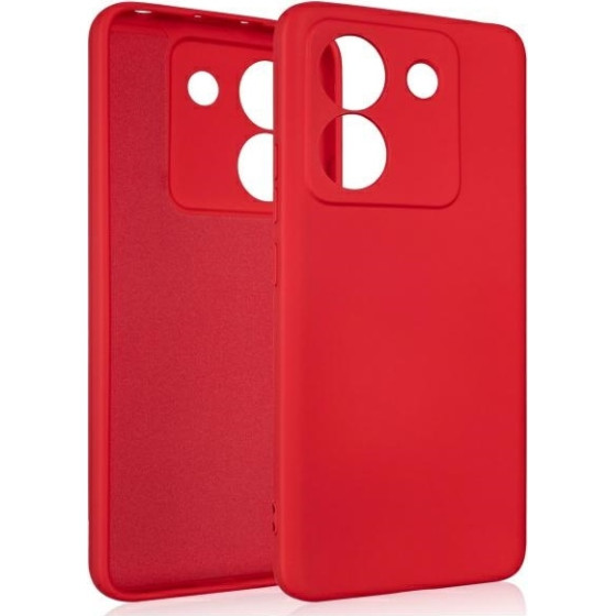 Beline Case Silicone For Poco M7 Pro red