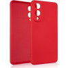 Beline Case Silicone For Samsung Galaxy S25 Edge red