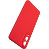 Beline Case Silicone For Samsung Galaxy S25 Edge red