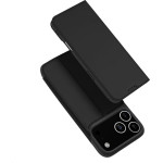 Dux Ducis Skin Pro Case For Iphone 17 Pro Max With Flip And Card Slot - Black - (Iphone 17 Pro Max Skin PRO)