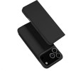 Dux Ducis Skin Pro Case For Iphone 17 Pro With Flip And Card Slot - Black - (Iphone 17 Pro Skin PRO)