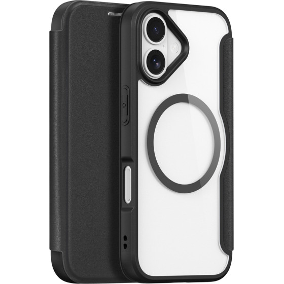 Dux Ducis Skin X Pro Iphone 17 Case With Wallet, Magsafe Compatible - Black - (Iphone 17 Skin X PRO)