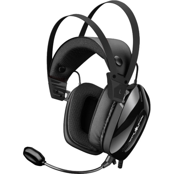 White Shark Pl Gaming Headset GH-2446 Gottan Black - (GOTTAN-B)