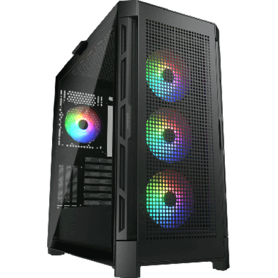 Cougar Airface Pro Rgb Gaming Midi Tower Black - (385AD10.0003)