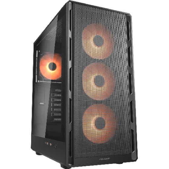 Cougar Airface Pure Pro Gaming Midi Black - (AIRFACEPUREPRORGB)