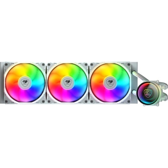 Cougar Poseidon Elite 360 Argb - 360mm Liquid Cpu Cooler White - (POSEIDONELITE)
