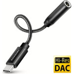 Axagon ADA-Hc USB-C - 3.5MM (F) CONNECTOR, HI-Res DAC, Audio Adapter 32BIt 384KHZ