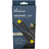 MediaRange DisplayPort� Cable, Ver. 2.1, 40 Gbps, 4k@120Hz, 8k@60Hz, True Color 24 Bit, Deep Color 30 Bit, HDR, Hdcp 2.2, 2.0m, Black - (MRCS248)