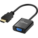 MediaRange Hdmi To Vga (HD15) Video Converter, 20cm, Black - (MRCS231)