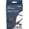 MediaRange Hdmi To Vga (HD15) Video Converter, 20cm, Black - (MRCS231)