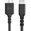MediaRange Usb 3.0 Micro-B To Usb Type-C Cable, 50cm, Black - (MRCS257)