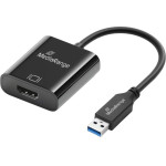 MediaRange USB-A To HDMI Audio And Video Converter, 20cm, Black - (MRCS232)