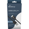 MediaRange USB-A To Micro-B Usb 3.0 Charge And Sync Cable, Usb 3.0, 5 Gbps, 5W max., 1.8m, Black - (MRCS240)