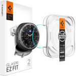 Spigen GLAS.Tr Ez Fit 2-Pack - Tempered Glass For Samsung Galaxy Watch 8 Classic 46 Mm (2 pcs) - (AGL09877)