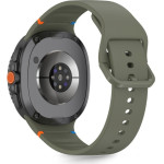 Tech-Protect Replacment Band Silicone For Samsung Watch 8 / Classic (40/44/46 mm) Army Green - (TPRSBW8AG)