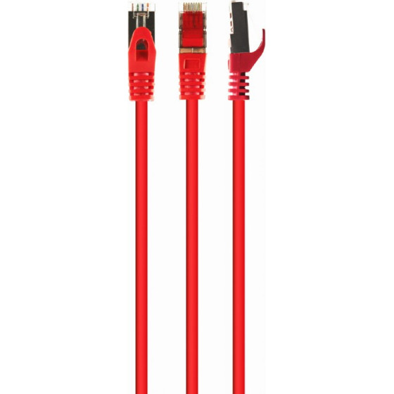 Cablexpert S/Ftp Cat. 6A Lszh Patch cord,red, 2M - (PP6A-LSZHCU-R-2M)