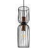 GloboStar Lavera 201-0024 Vintage �������� ��������� ������ �� ����� 1 x E27 Ac 220-240V IP20 - ����� & ����� - �14 x �14 x �44cm - (201-0124)