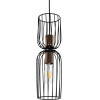 GloboStar Lavera 201-0024 Vintage �������� ��������� ������ �� ����� 1 x E27 Ac 220-240V IP20 - ����� & ����� - �14 x �14 x �44cm - (201-0124)