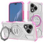 Techsuit - Carbon Shield Pro - Honor 400 Lite - Pink Transparent