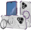 Techsuit - Carbon Shield Pro - Honor 400 Lite - Purple Transparent