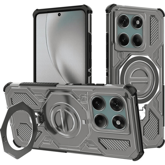 Techsuit - Carbon Shield Pro - Motorola Edge 60 Pro - Smoke Black