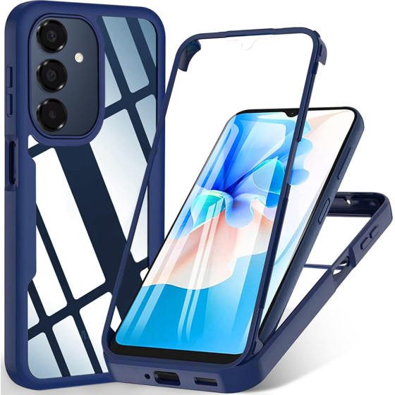 Techsuit - Colorverse 360 Series + Screen Protector - Samsung Galaxy A16 4G / A16 5G / A17 5G - Blue