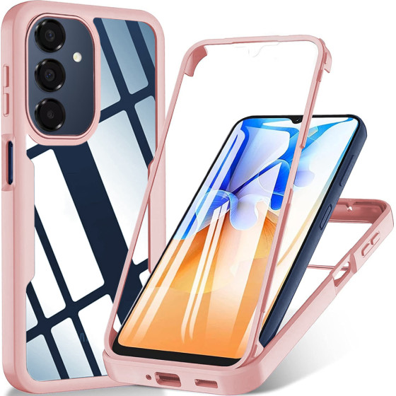 Techsuit - Colorverse 360 Series + Screen Protector - Samsung Galaxy A16 4G / A16 5G / A17 5G - Pink