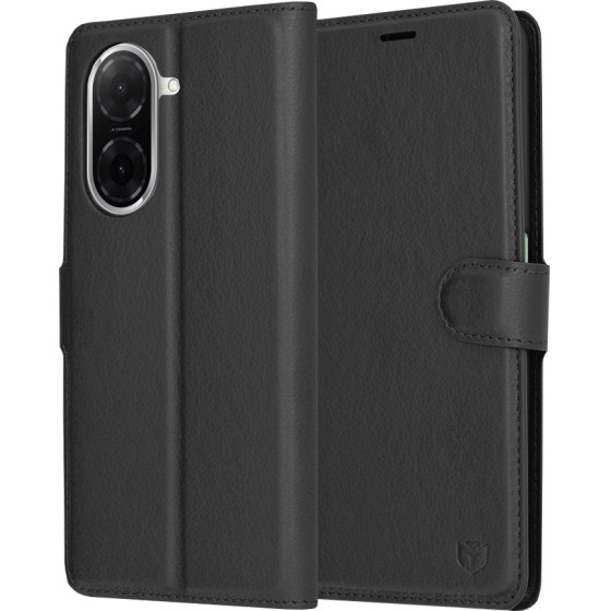 Techsuit - Leather Folio - Xiaomi Redmi A5 4G (Regional) - Black